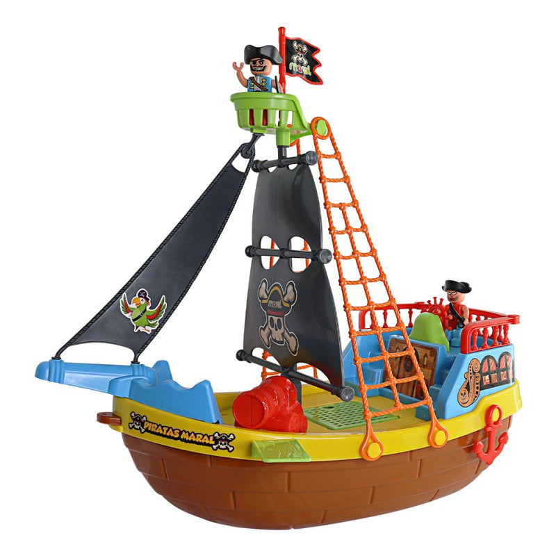 Barco Pirata Com Rodinha Infantil
