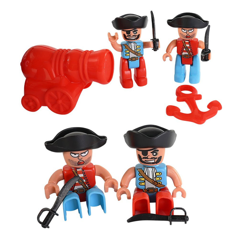Barco Pirata Com Rodinha Infantil